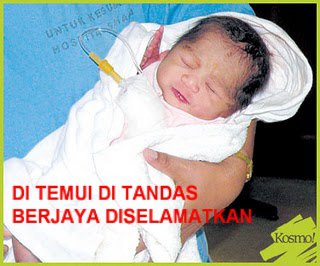 Lampiran kes pembuangan bayi  remaja 1 malaysia